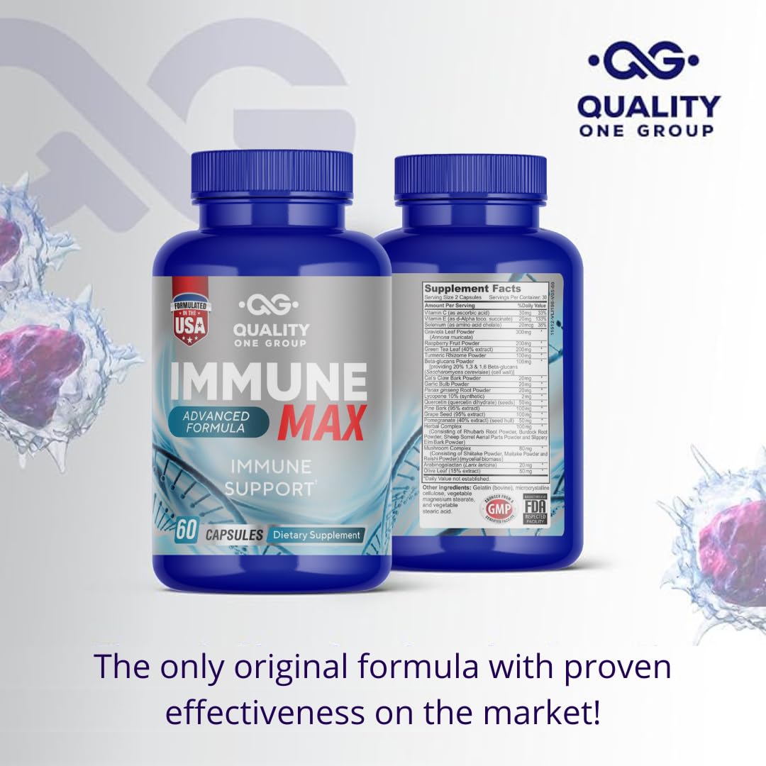 QUALITY ONE Immune Support Complex Capsule, 60 Count