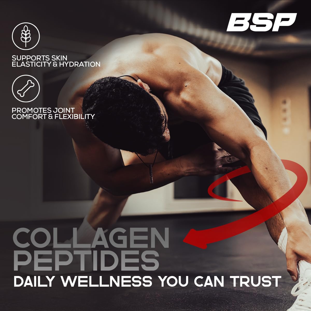 Benavidez Sports Performance Collagen Peptides Unflavored Powder 1.3 lb