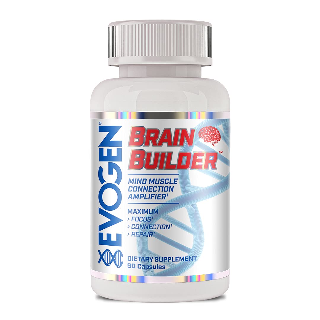 Evogen Brain Builder Mind-Muscle Connection Amplifier 90 Capsules