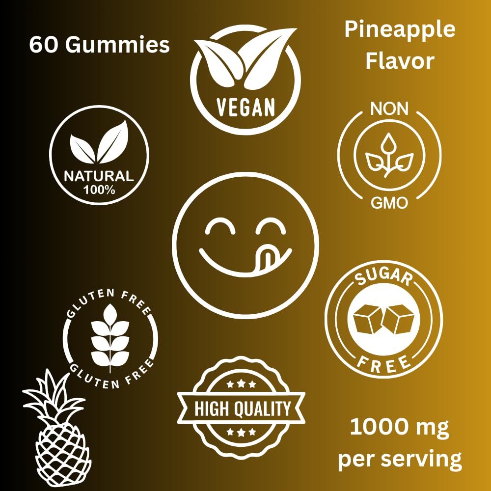 Mag Mushrooms Lion’s Mane Gummies, 60 Gummies