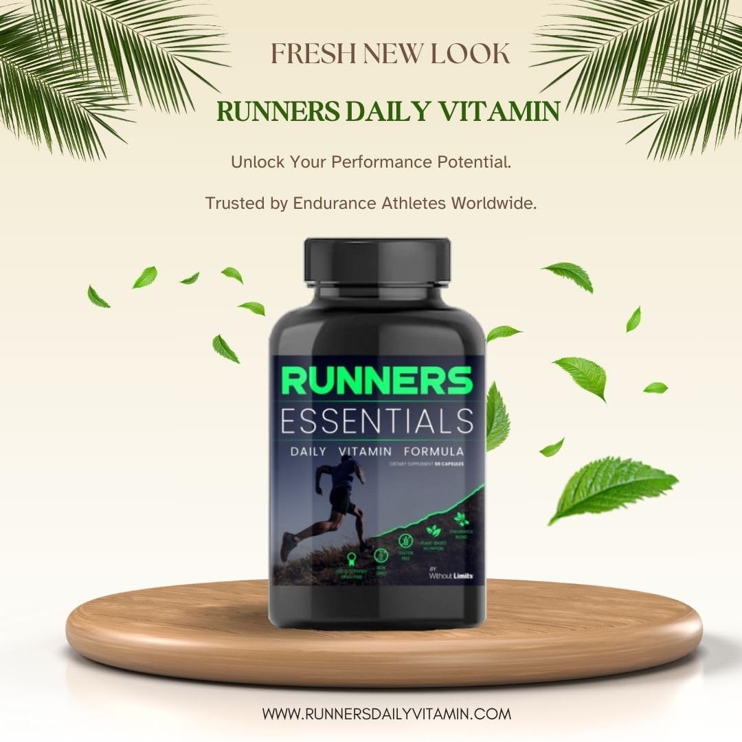 Without Limits Runners Essentials Daily Vitamin Formula Capsule 60 Capsules