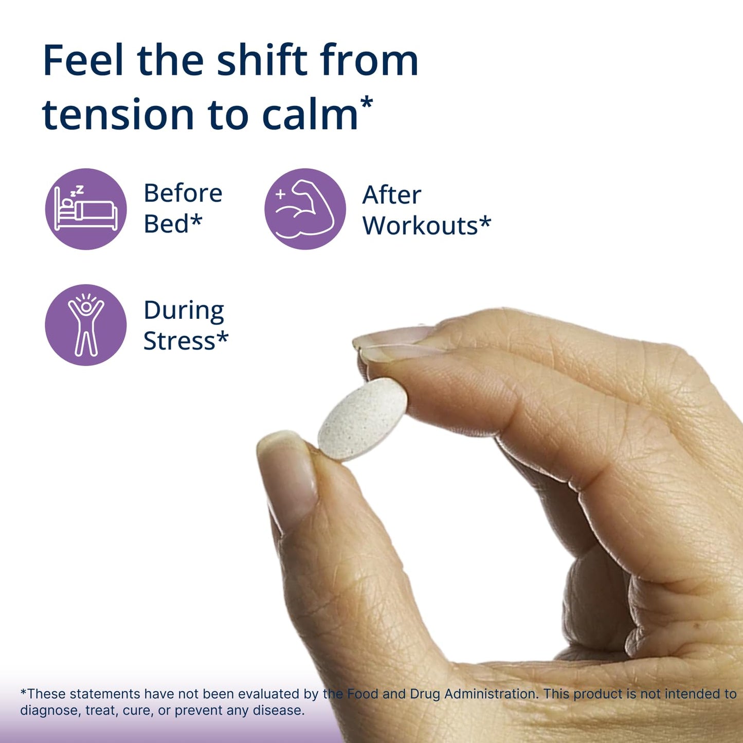 Metagenics MyoCalm Calcium & Magnesium Supplement for Muscle Relaxation with Passionflower & Valerian Root for Enhanced Absorption, Non-GMO, Gluten-Free & Vegetarian, 60 Tablets