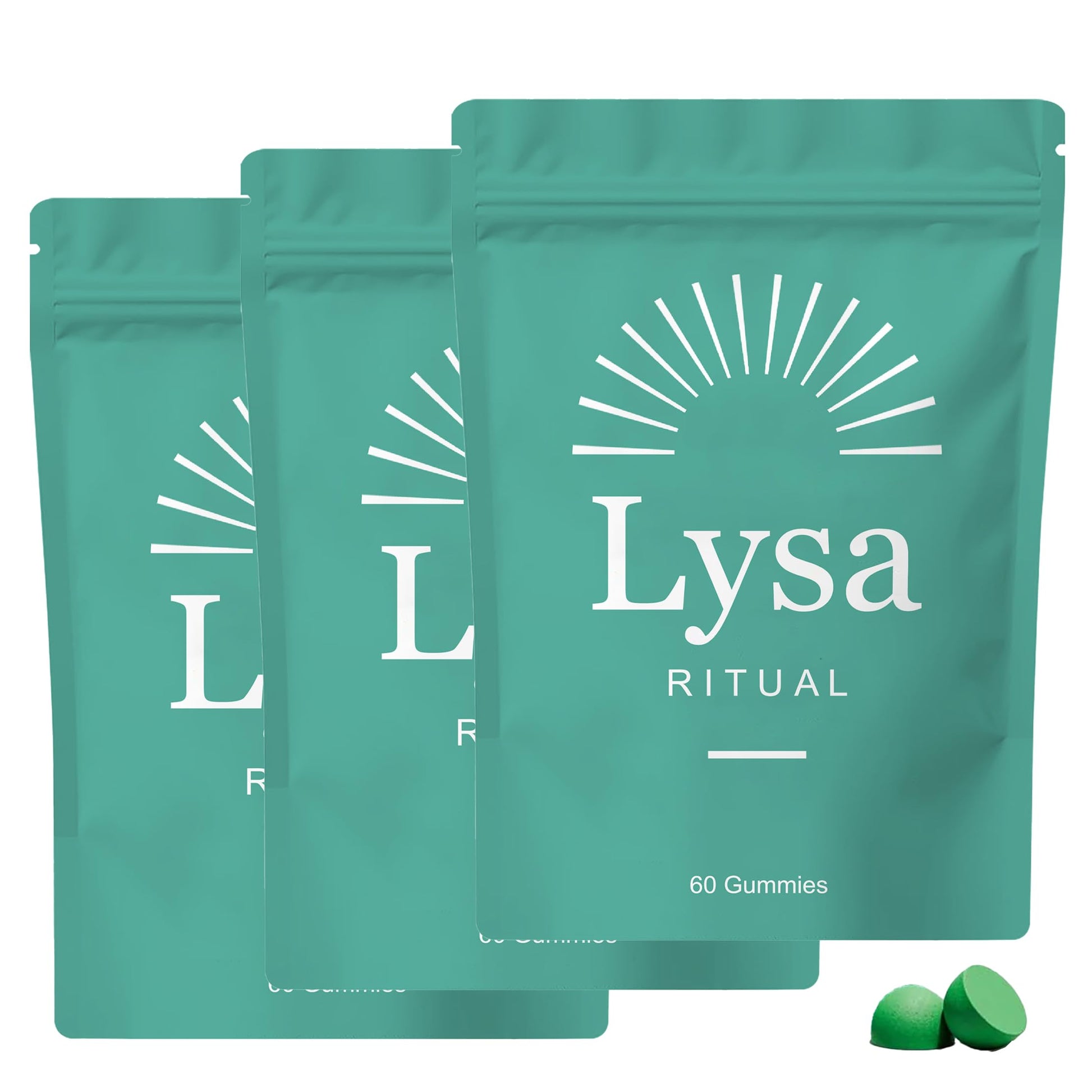 Lysa Ritual Reset Ritual Gummies Skin Balance Inner Balance, Gummy, 1 Count
