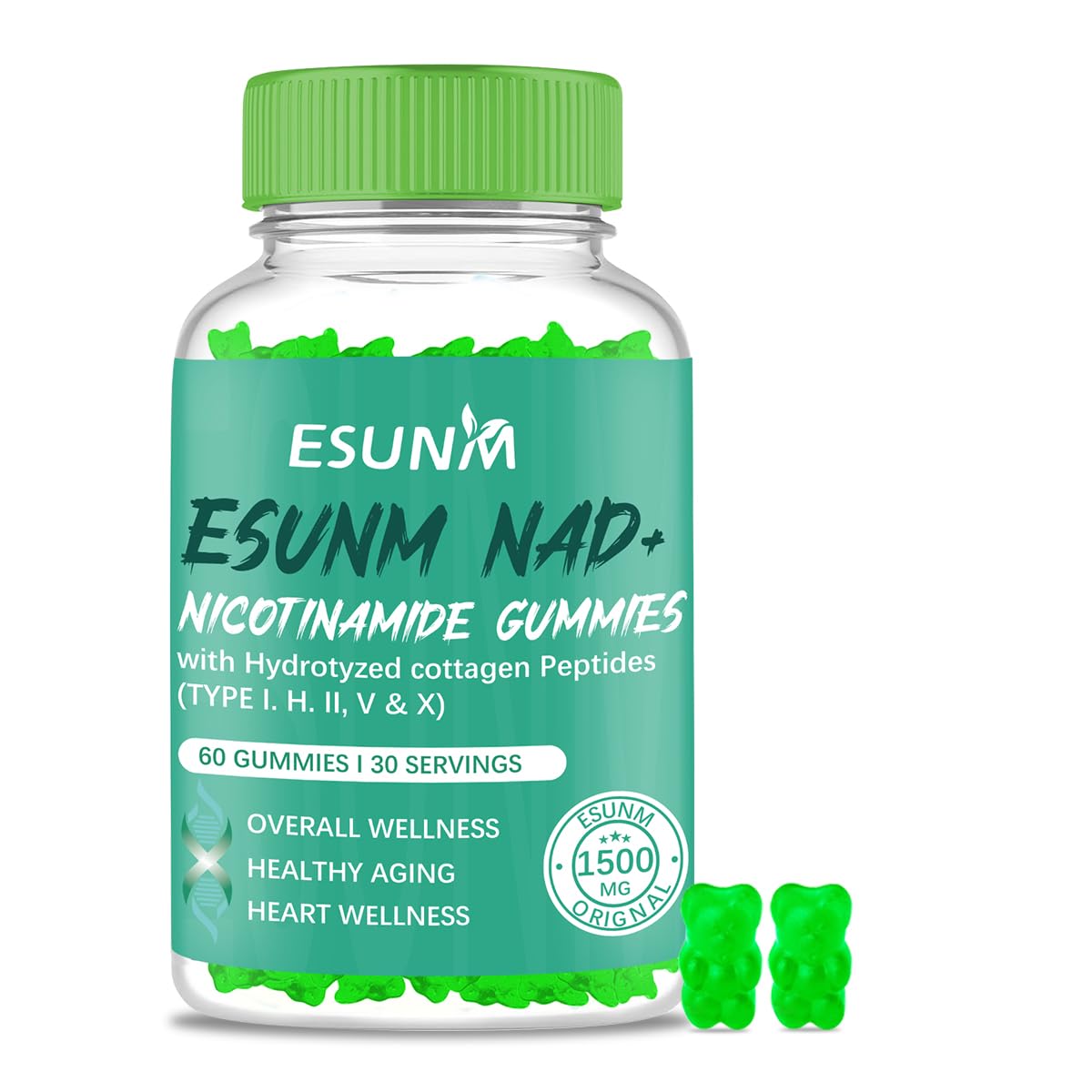 ESUNM Nicotinamide Riboside Capsule 60 Count