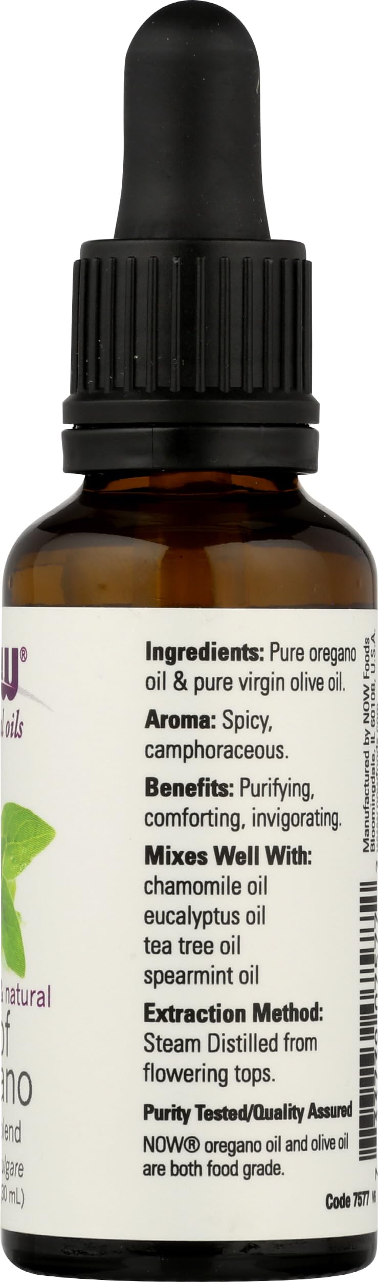 NOW Foods Oil Of Oregano 25% Capsules, 1 Capsule