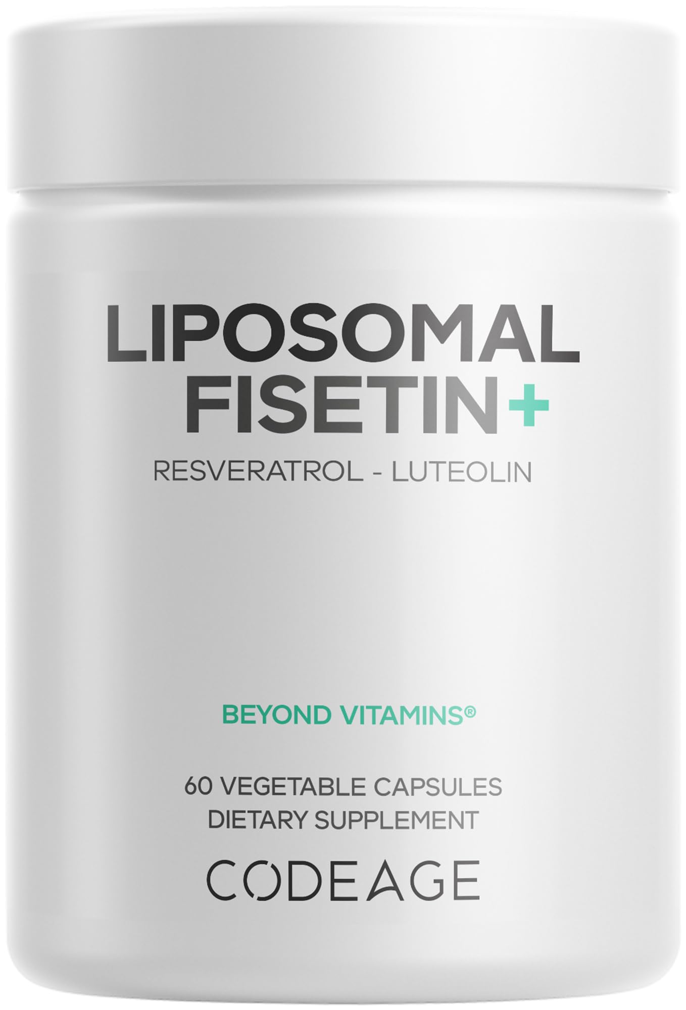 Codeage Liposomal Fisetin Supplement Capsules 60 Count
