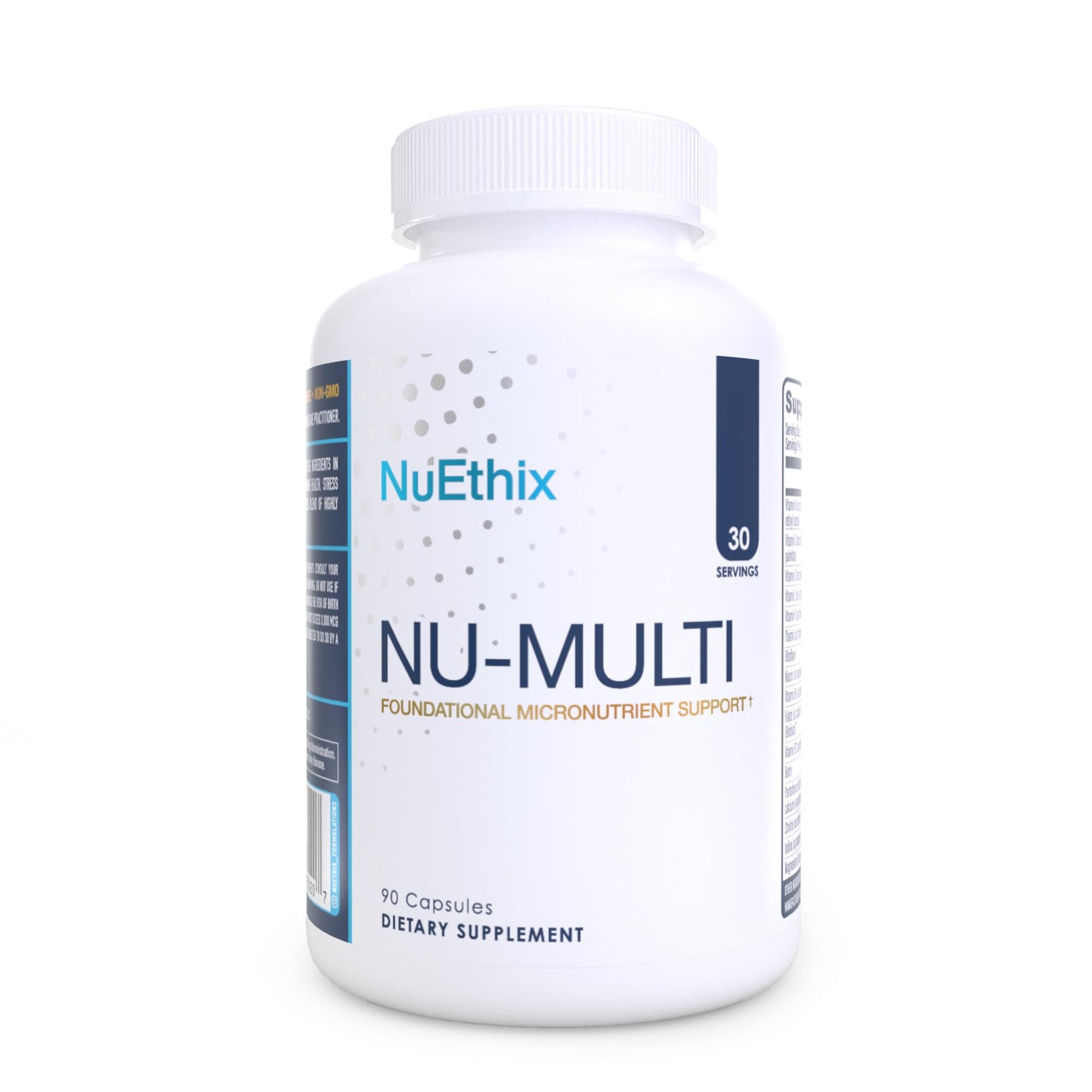 NuEthix Formulations Nu-Multi Foundational Micronutrient Support Capsules, 90 Count