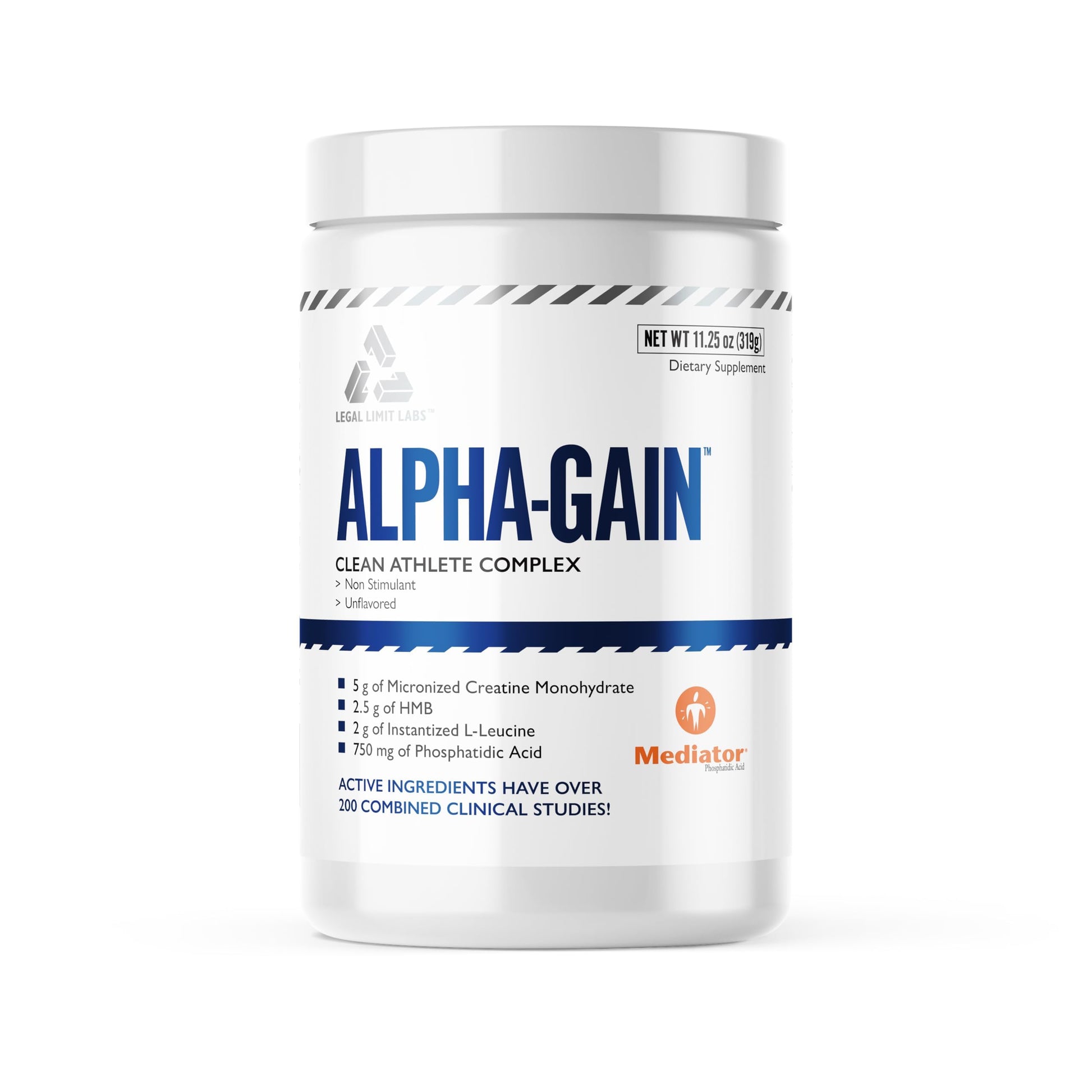 Complete Nutrition Alpha Gain Clean Athlete Complex Powder, 16.6 oz