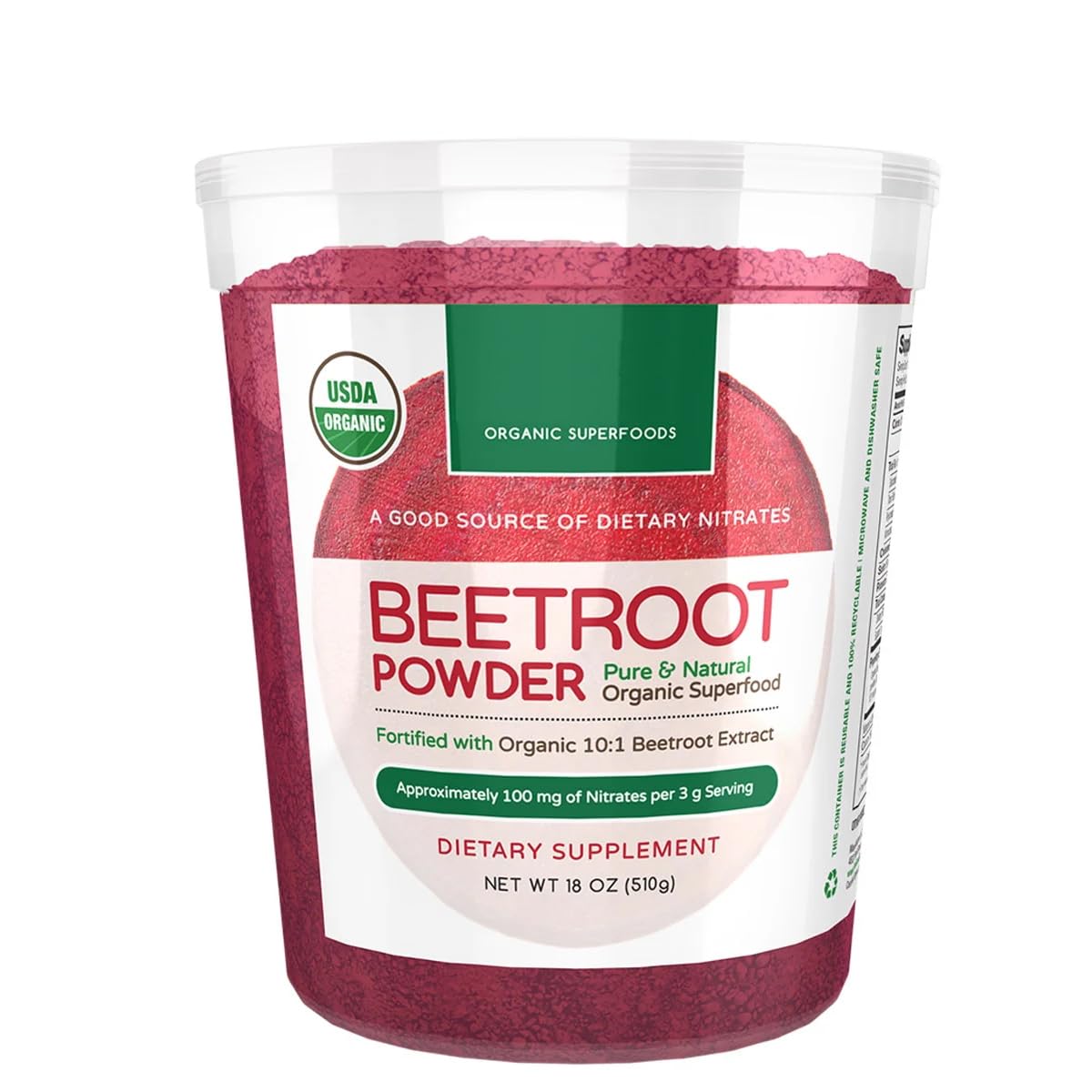Generic Beetroot Powder, 18 Ounces