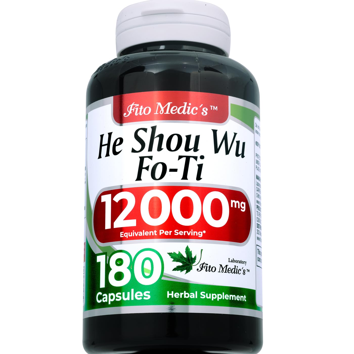 FITO MEDIC'S He Shou Wu Fo Ti Capsules 180 Capsules