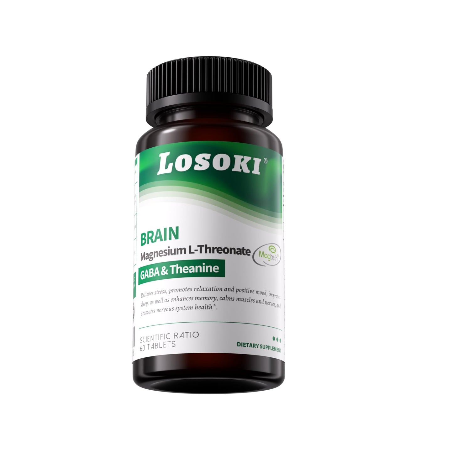 Losoki Magnesium Tablets 60 Count