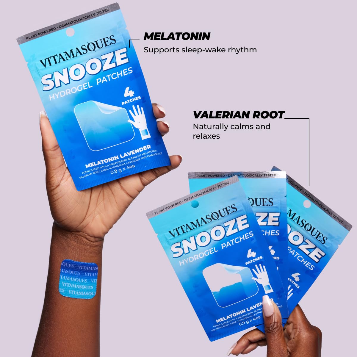 Vitamasques Sleep Patches Softgels 4