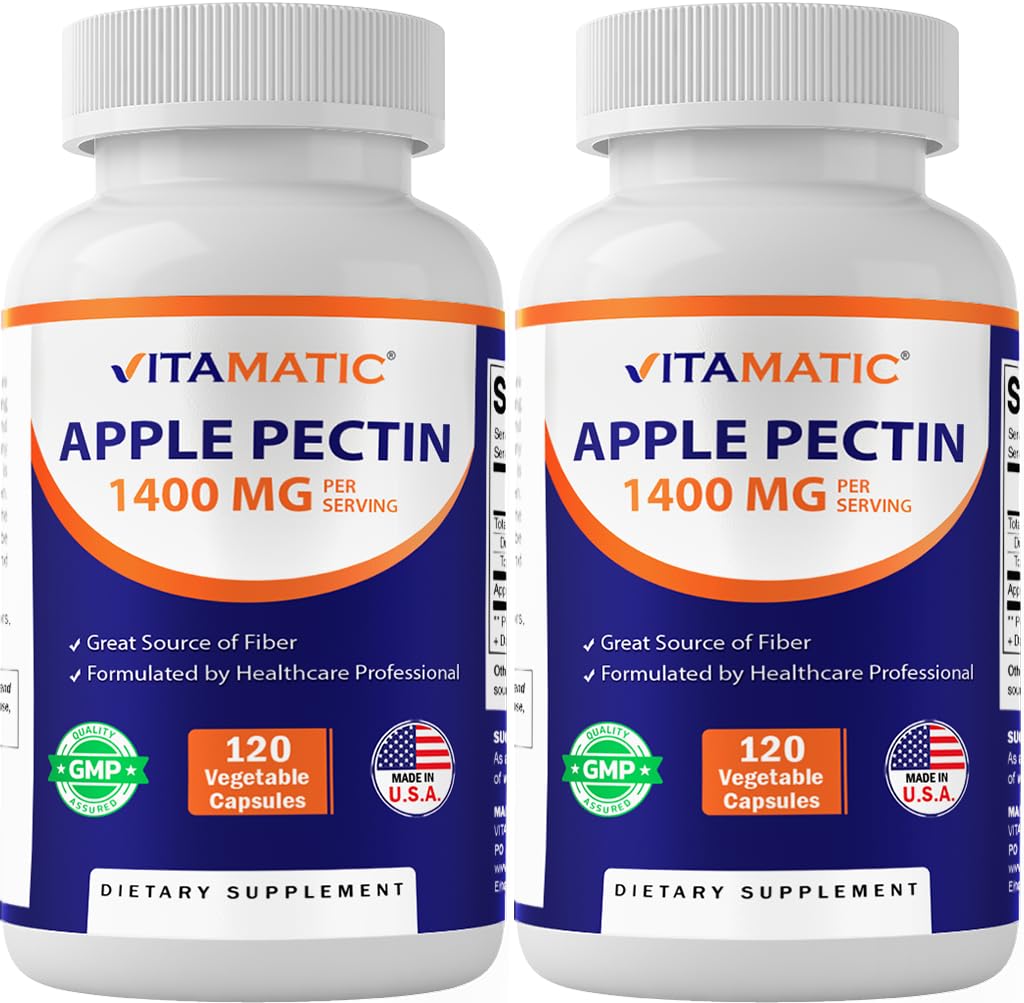 Vitamatic Apple Pectin 240 Capsules