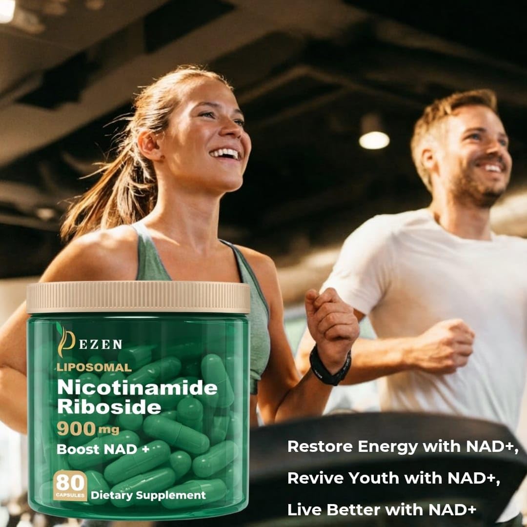 DEZEN NAD+ Supplement Alternative, 80 Capsules