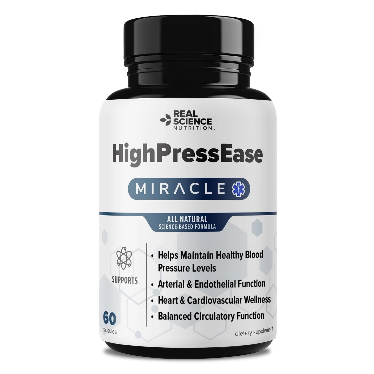 Real Science Nutrition HighPressEase 60 Capsules