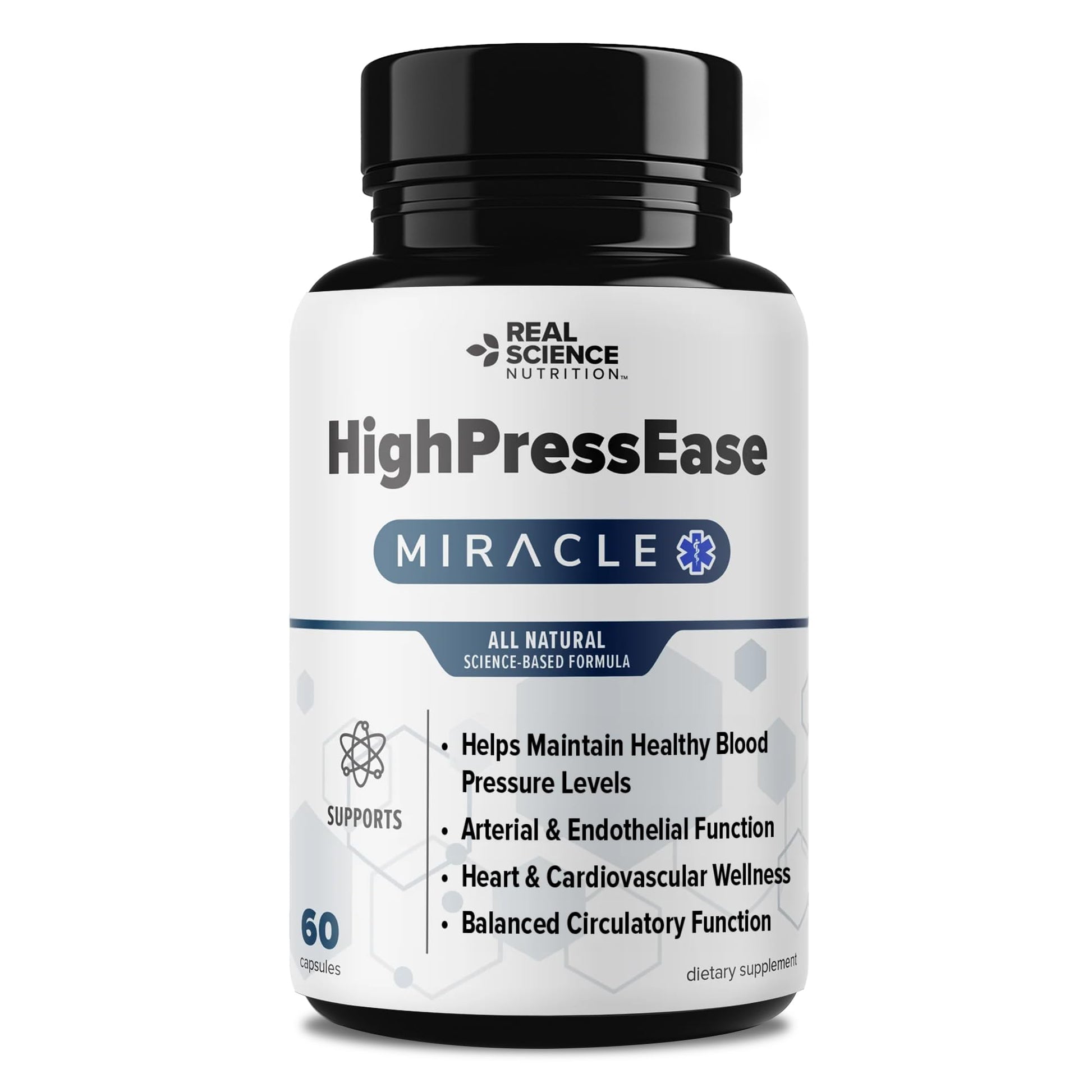 Real Science Nutrition HighPressEase 60 Capsules