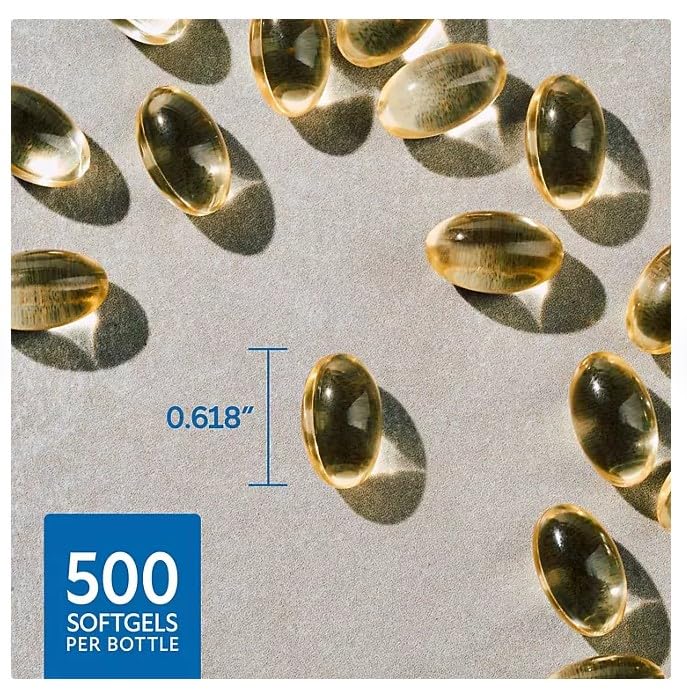 Generic Vitamin E Softgels 500 Count