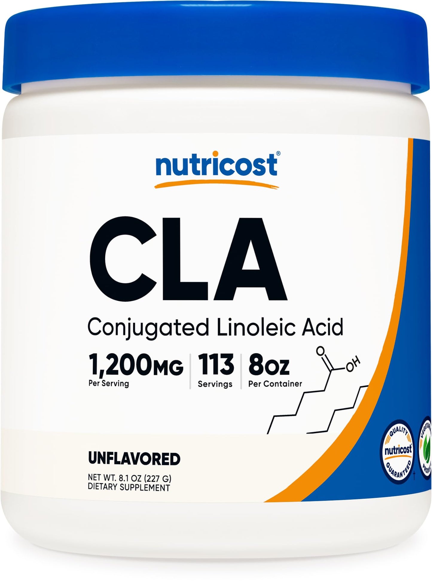 Nutricost CLA Powder 8.1 Ounce (Pack of 1)
