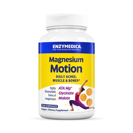 Enzymedica Magnesium Motion Capsules, 120 Capsules