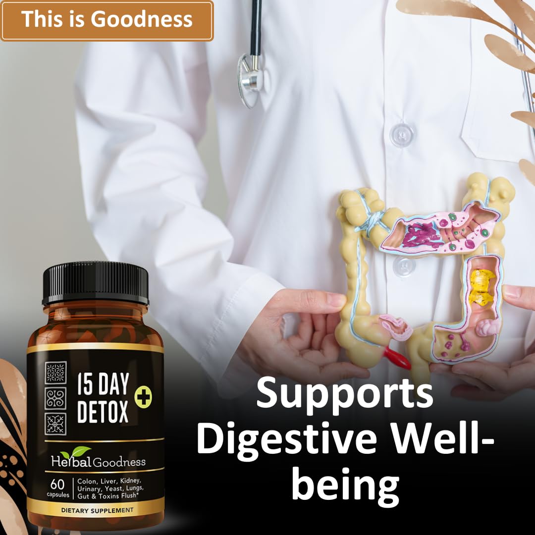 Herbal Goodness 15 Day Detox, 60 Capsules