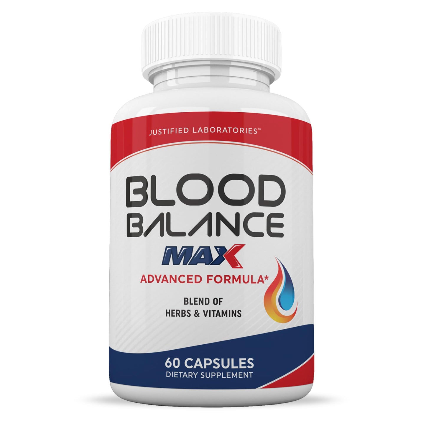 Justified Laboratories Blood Balance Max Capsules 120 Count