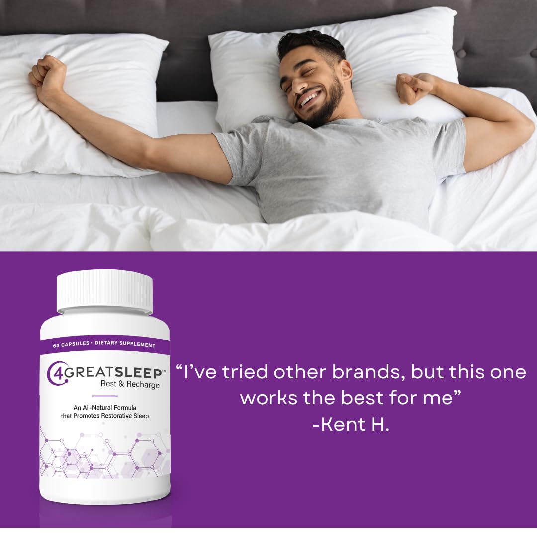 4GREATSLEEP Rest & Recharge Capsules 120