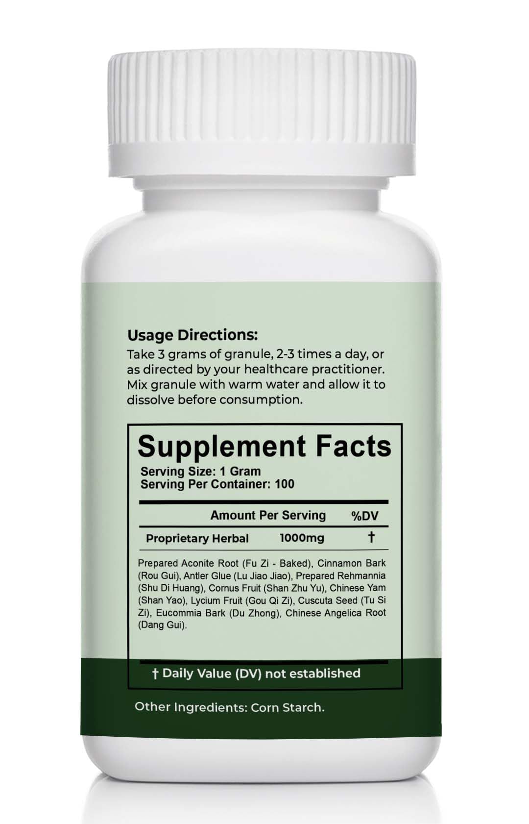 ZenithHerb GUI Wan/Restore The Right Powder 3.53 oz