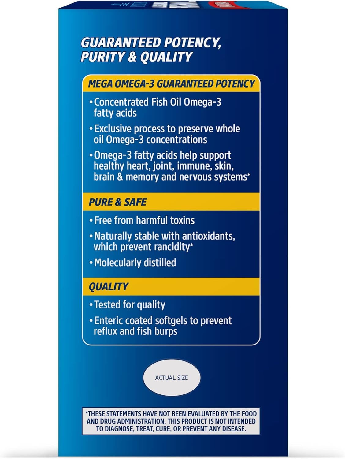 21st Century Alaska Wild Fish Oil Softgels 180