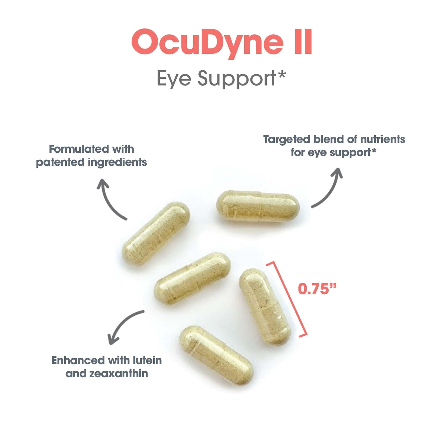 Allergy Research Group OcuDyne II Supplement Capsule 200 Count