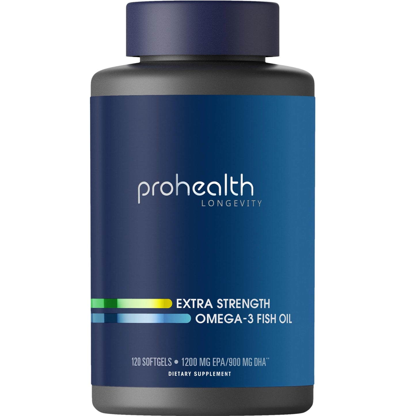 ProHealth Omega-3 Fish Oil Supplements 120 Softgels