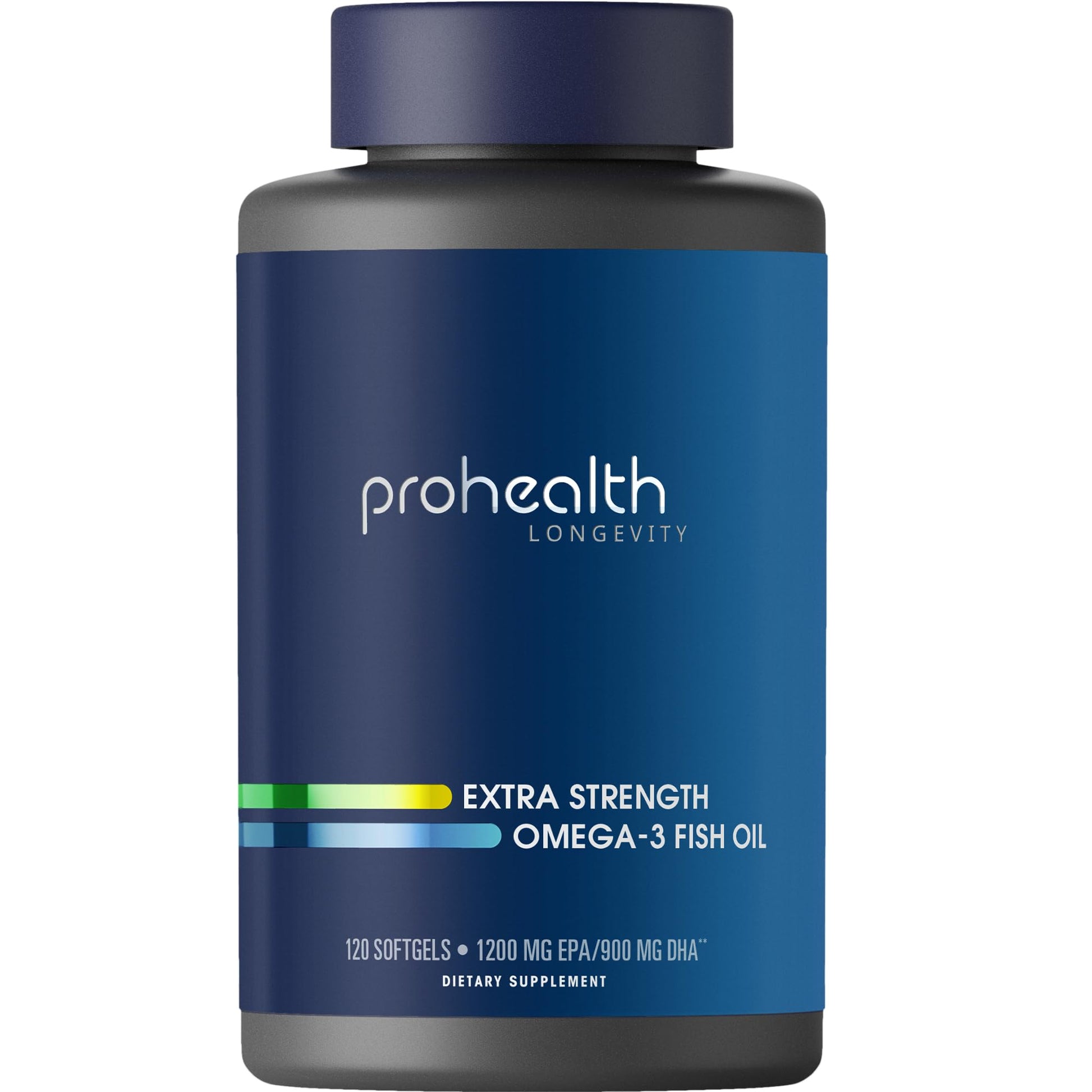 ProHealth Omega-3 Fish Oil Supplements 120 Softgels