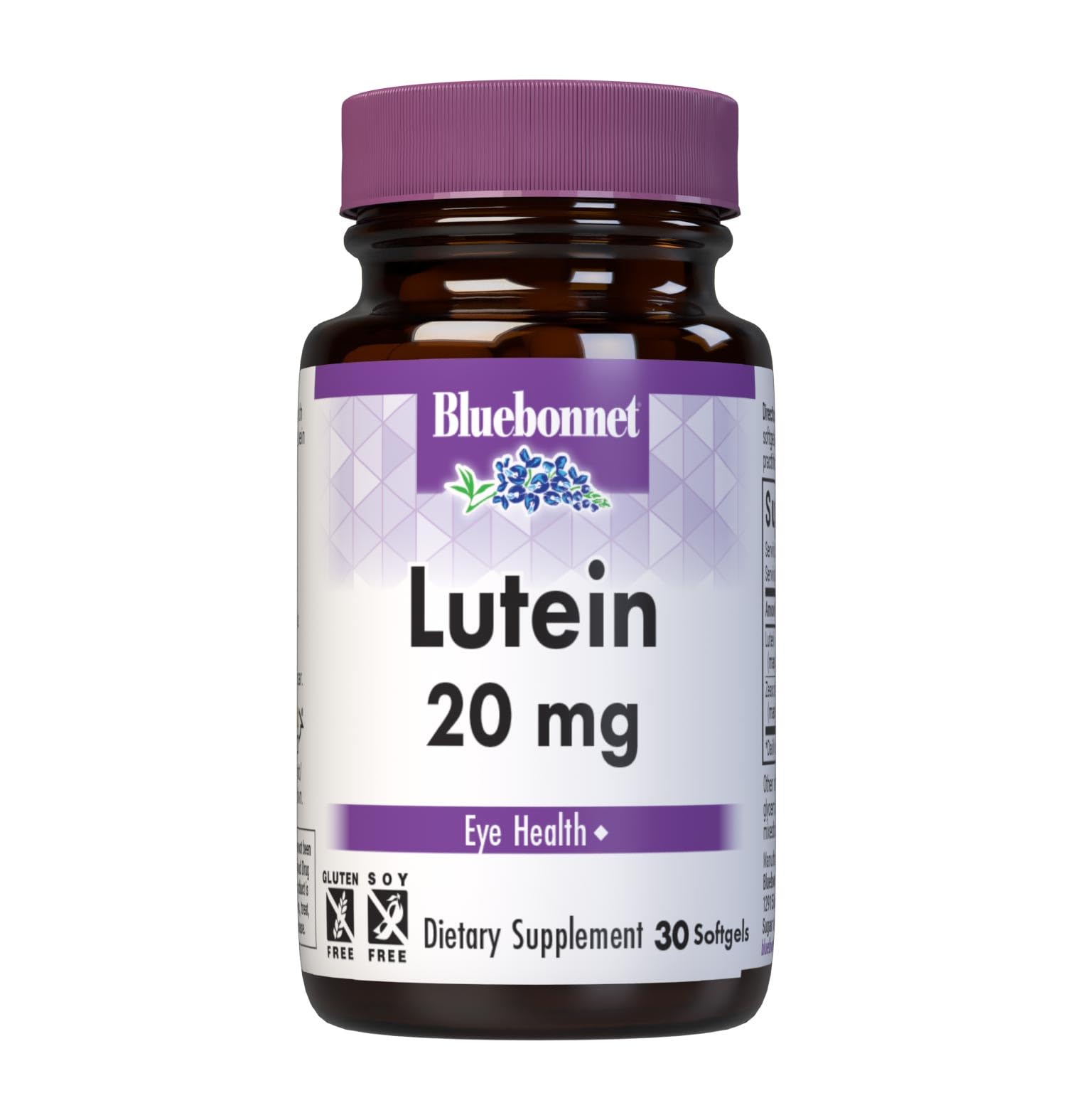 BlueBonnet Lutein 20 mg Softgel 30