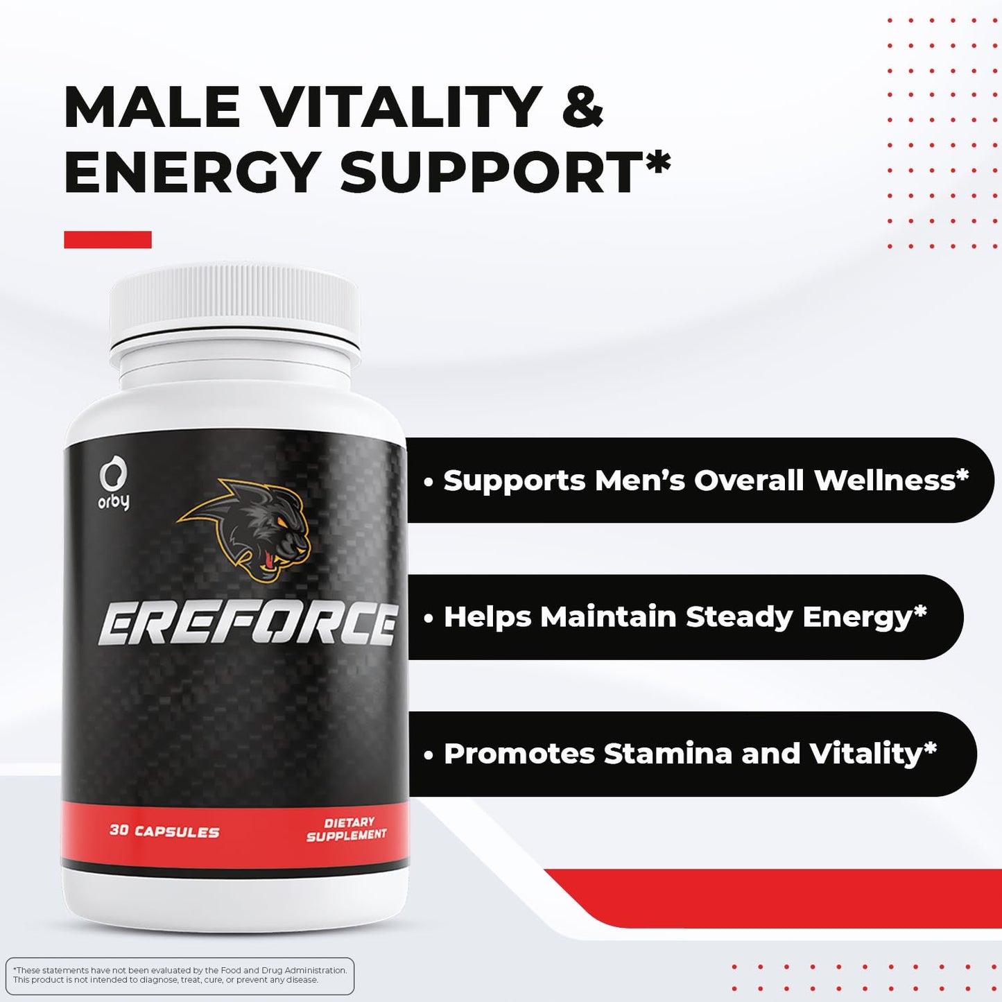 Orby EreForce Capsules 180 Count