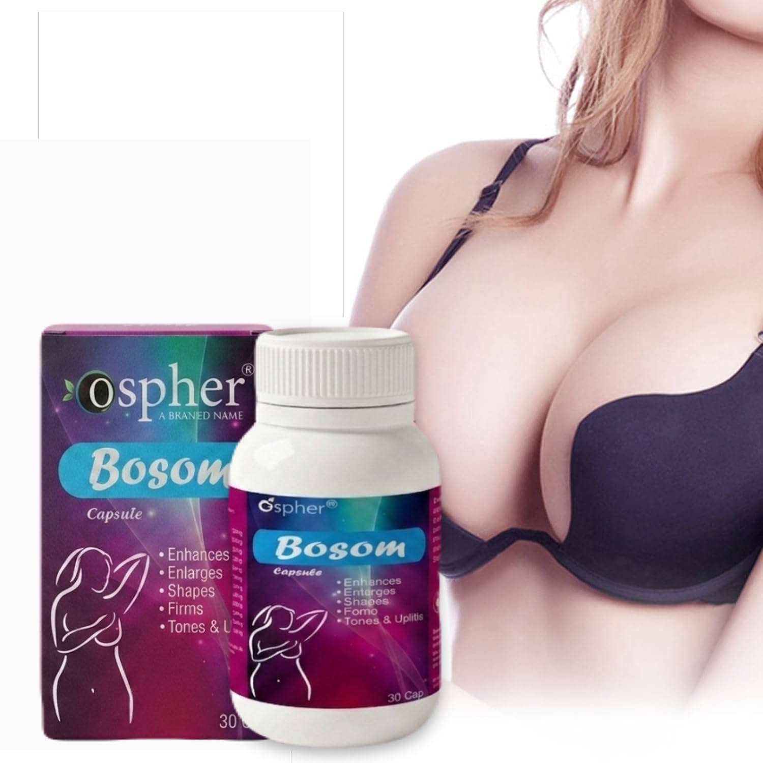 Generic Breast Enhancement Capsule, 30 Count