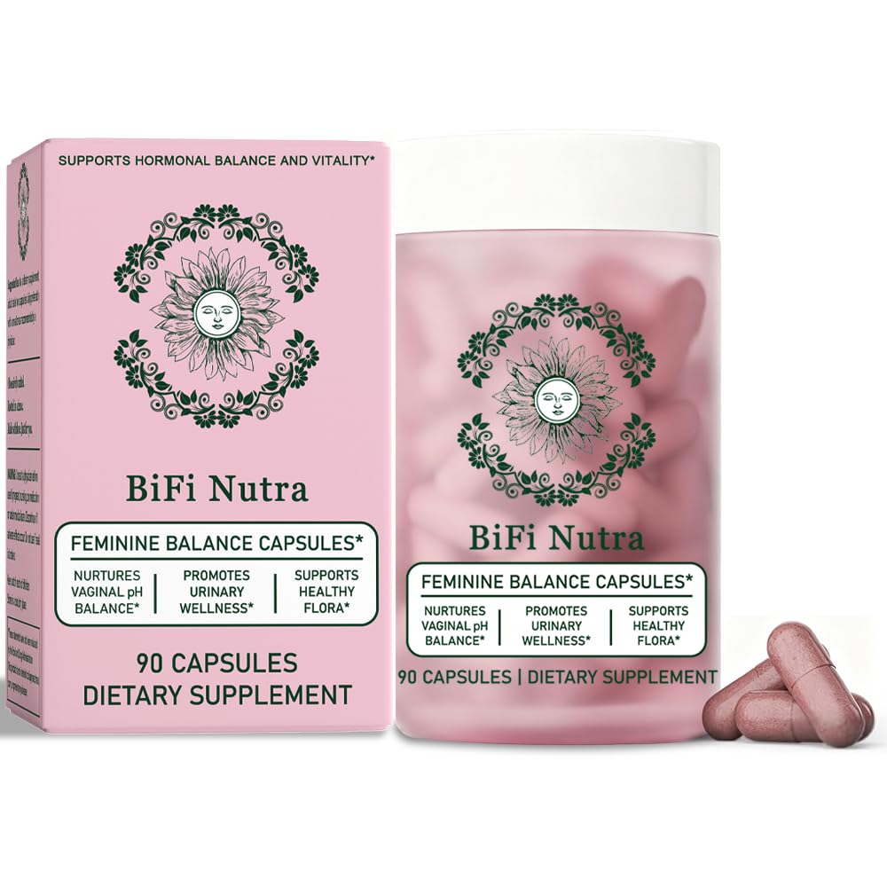 BiFi Nutra Feminine Balance & Hormone Support Capsules 90 Count