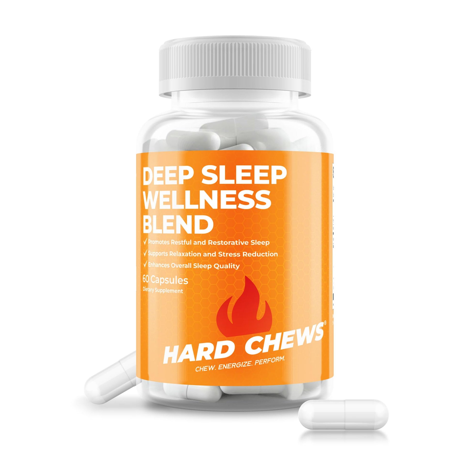 HARD CHEWS Deep Sleep Wellness Blend Capsules, 60 Count