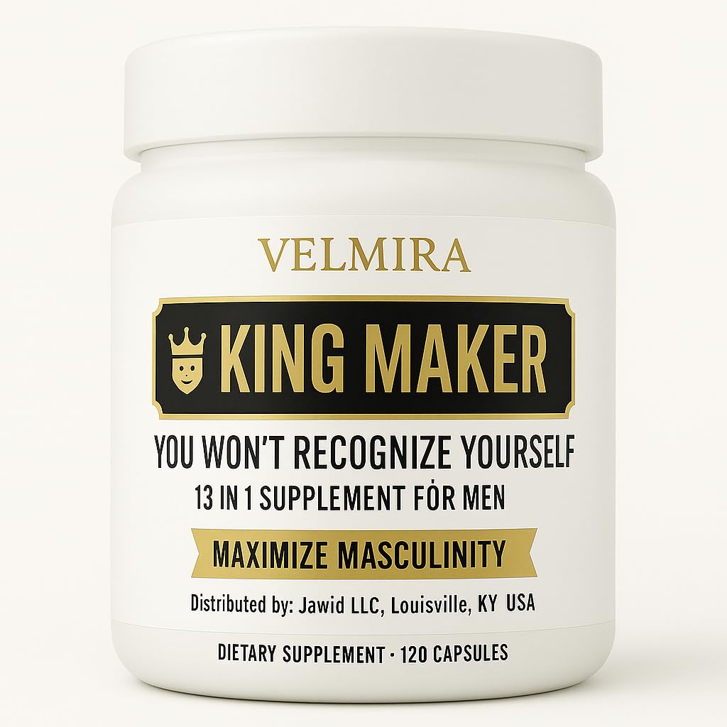 Velmira King Maker 13-in-1 Supplement Capsule 120 Count