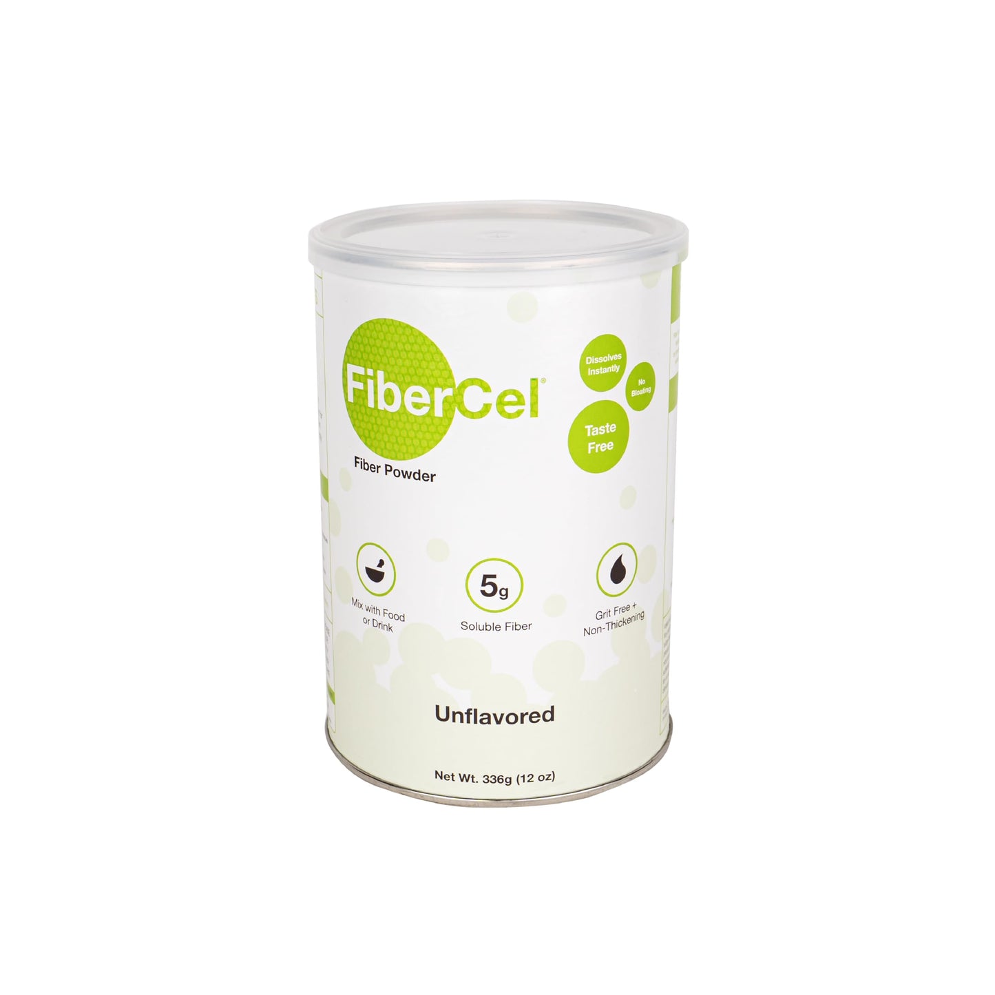 Global Health Products FiberCel Unflavored Fiber Powder 12oz