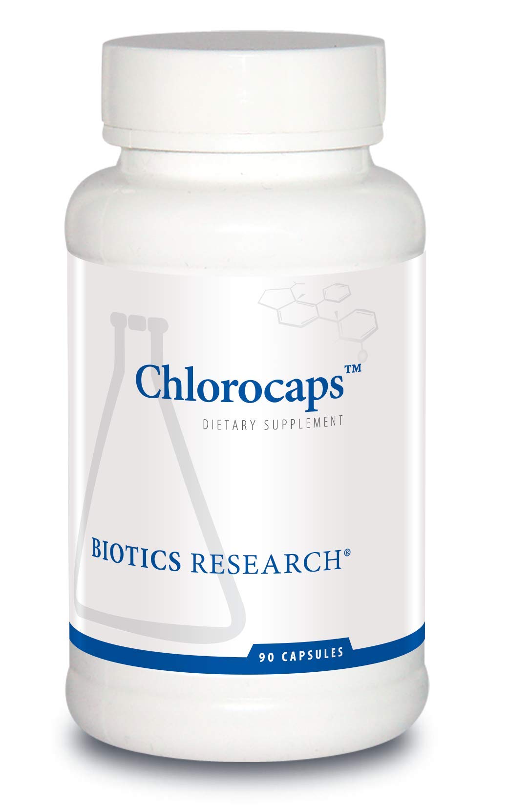 BIOTICS RESEARCH Chlorocaps Chlorophyllins, Vitamins, SOD & Catalase, Good Source of Magnesium 90 Capsules