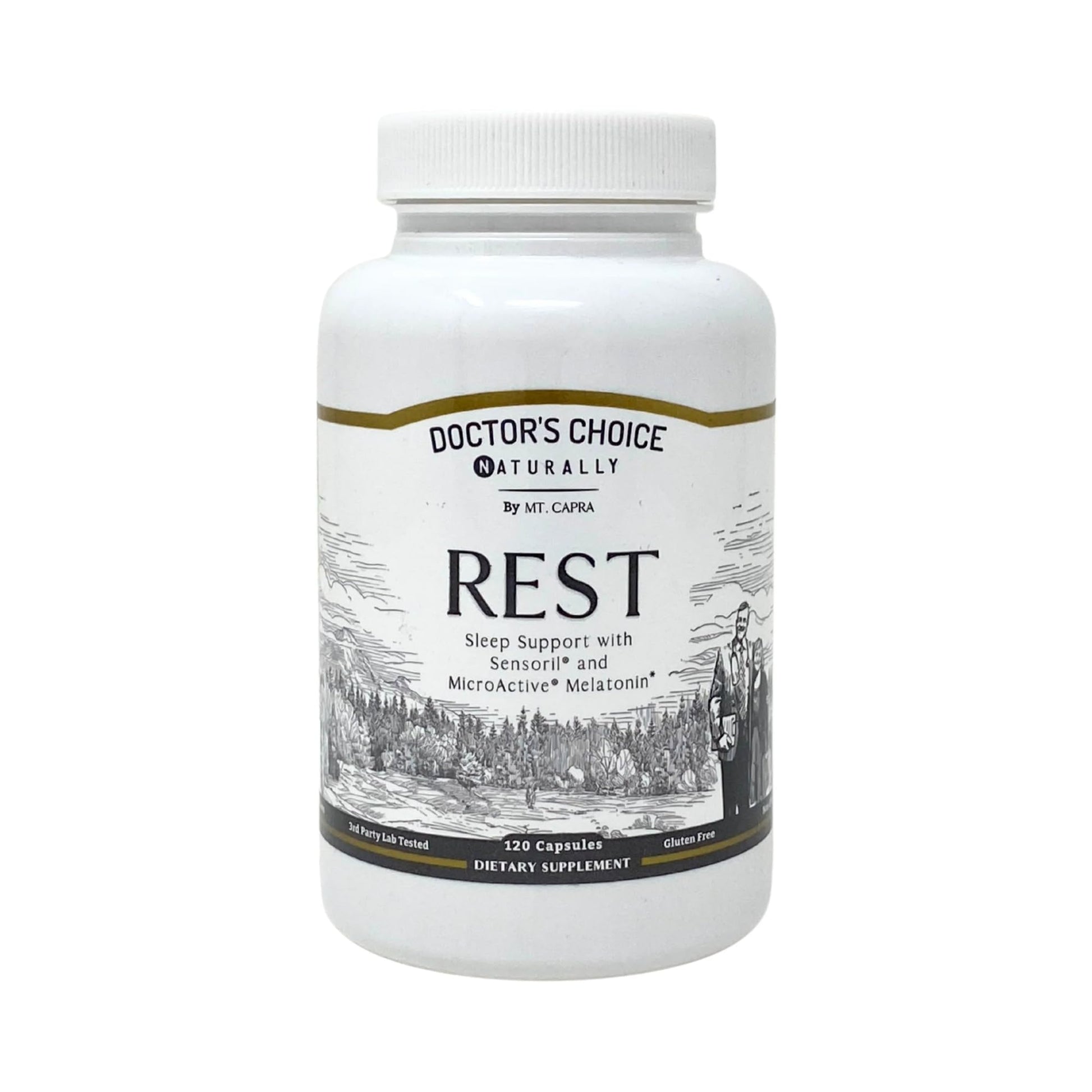 Mt. Capra Rest Capsules 120 Count
