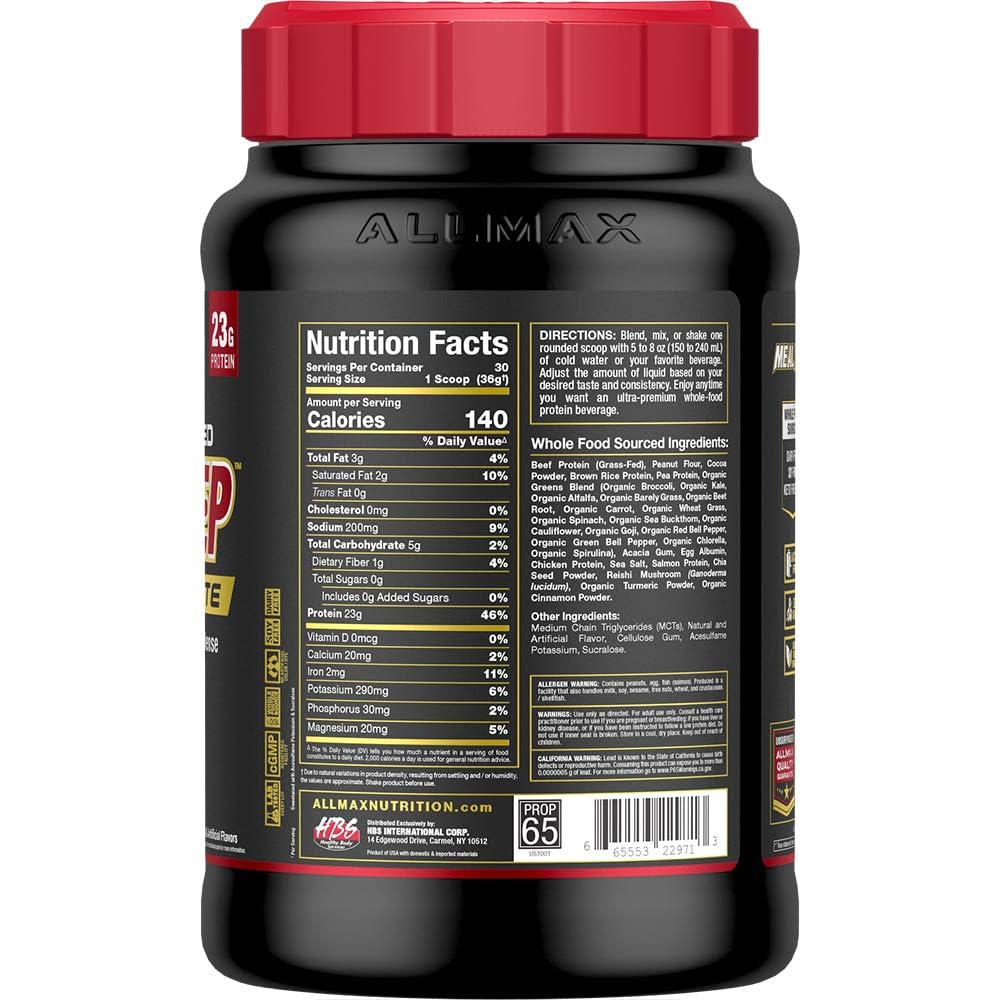 ALLMAX MealPrep Lite Meal Replacement Powder 37.7