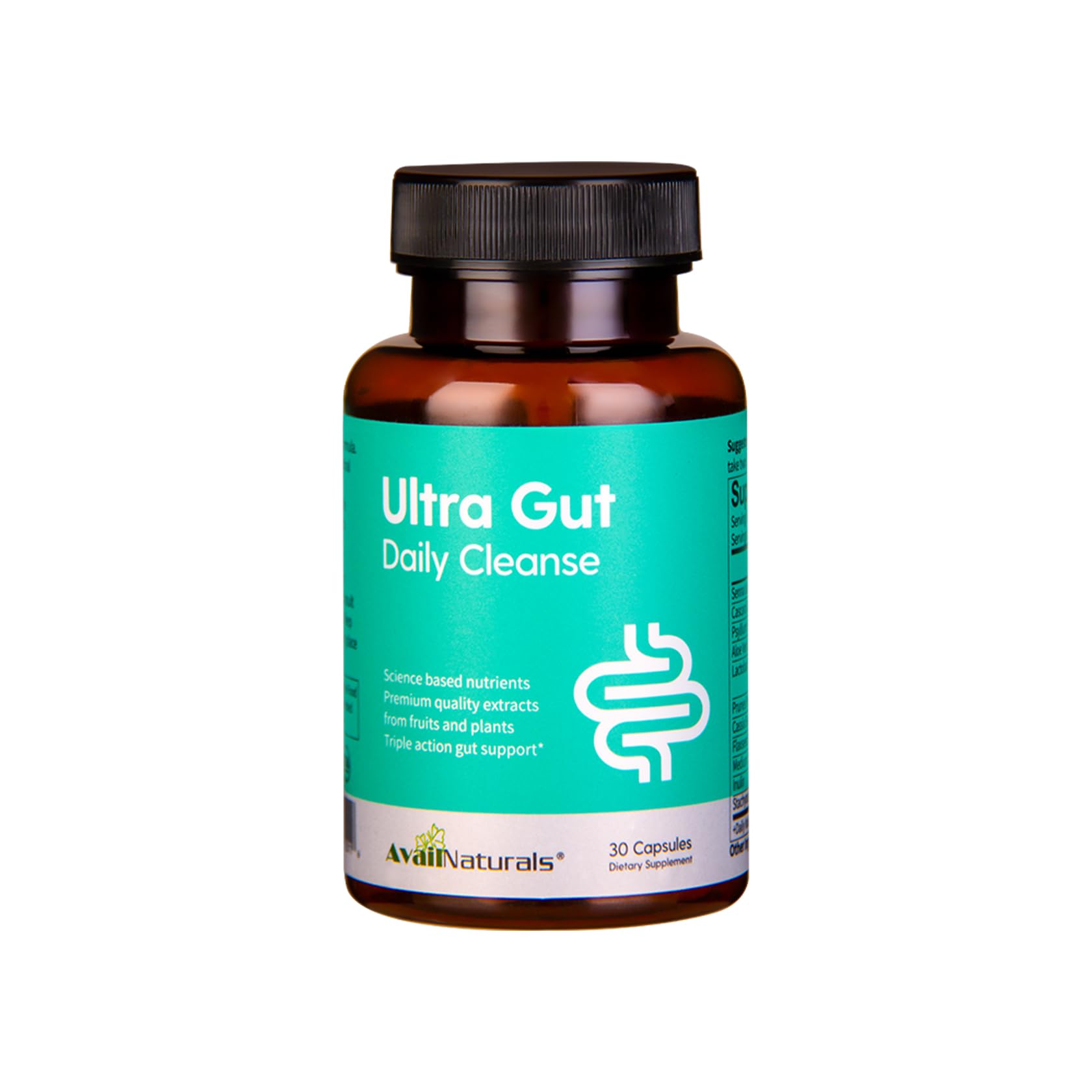Generic AvailNaturals Daily Cleanse - Gut & Colon Support 30 Capsules