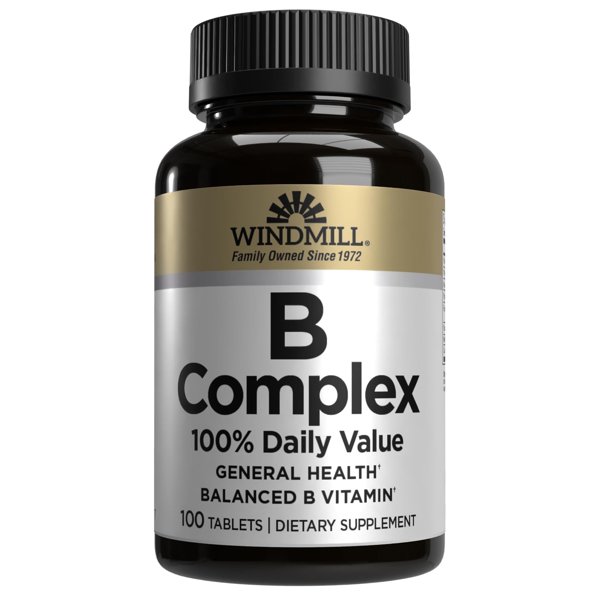 Windmill Vitamin B Complex Tablets 100 Count