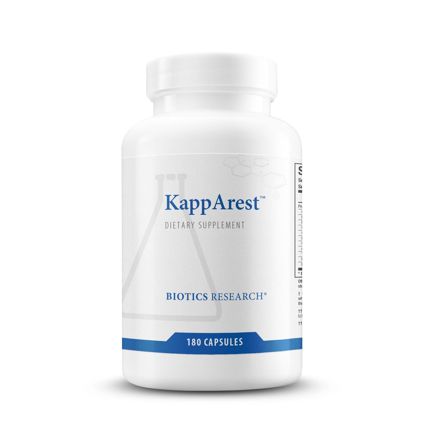 BIOTICS RESEARCH KappArest Turmeric Capsules, 180 Capsules
