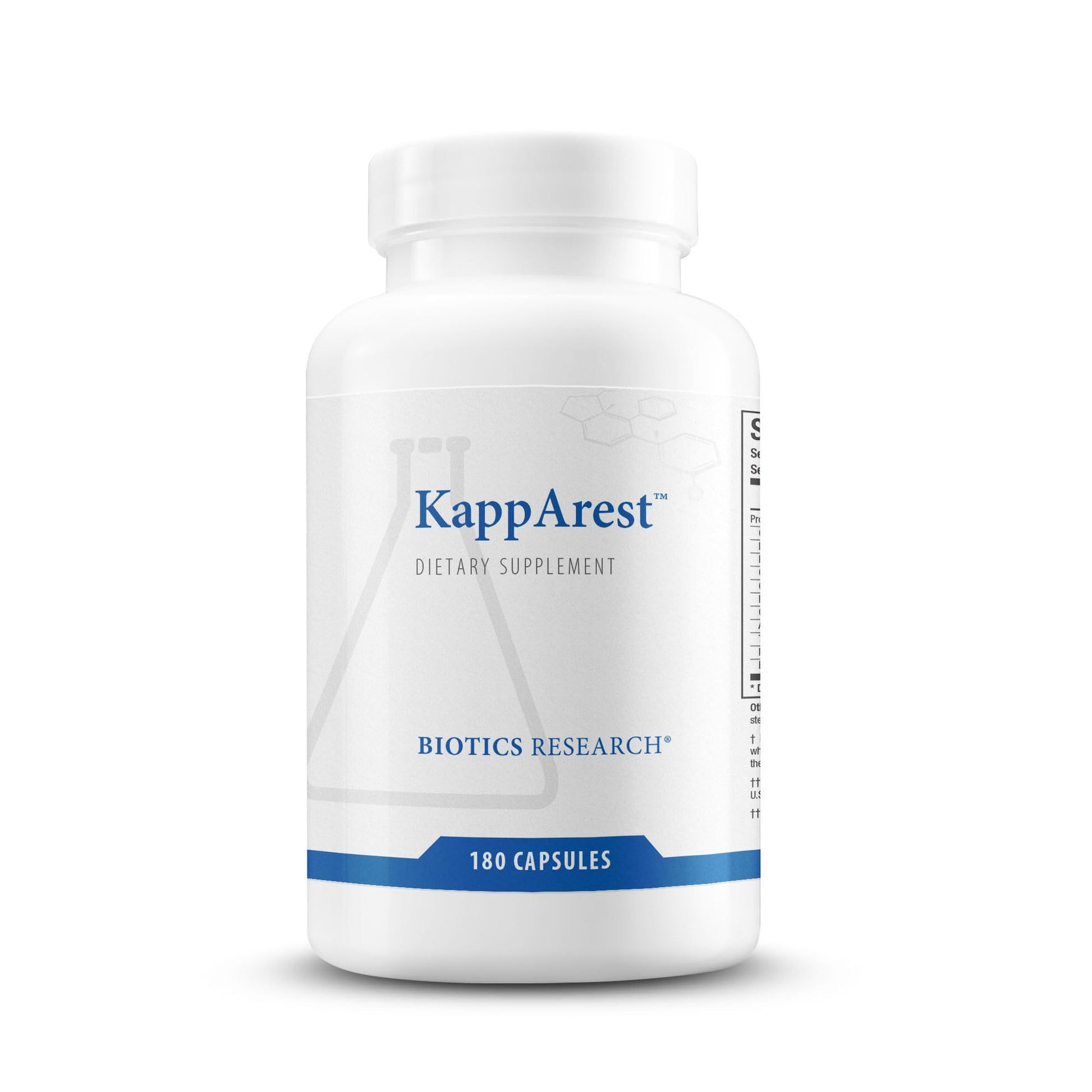 BIOTICS RESEARCH KappArest Turmeric Capsules, 180 Capsules