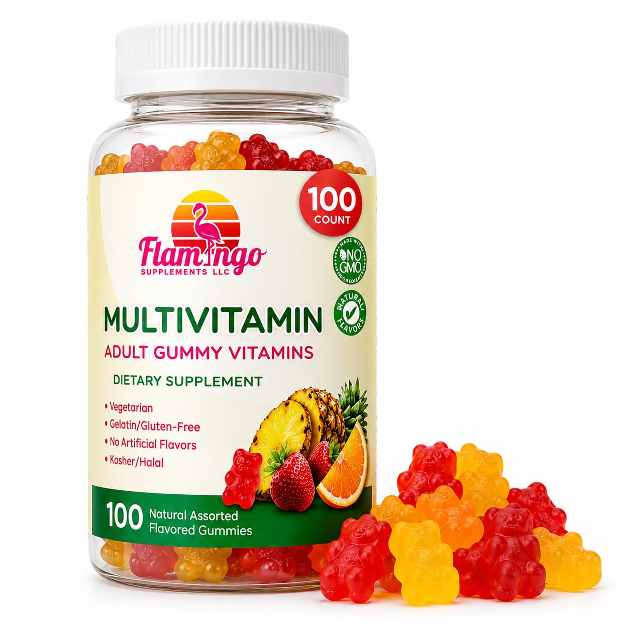 Flamingo Supplements Multivitamin Capsule 1 Count
