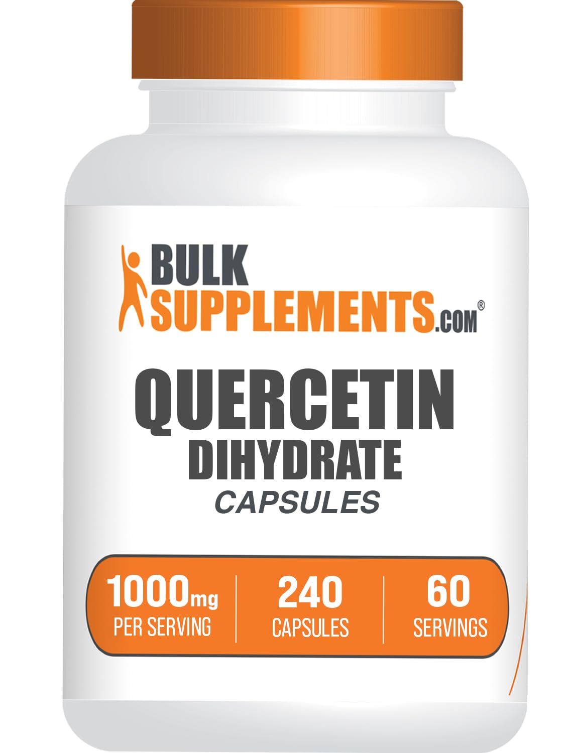 BulkSupplements Quercetin Dihydrate Capsule 240 Count