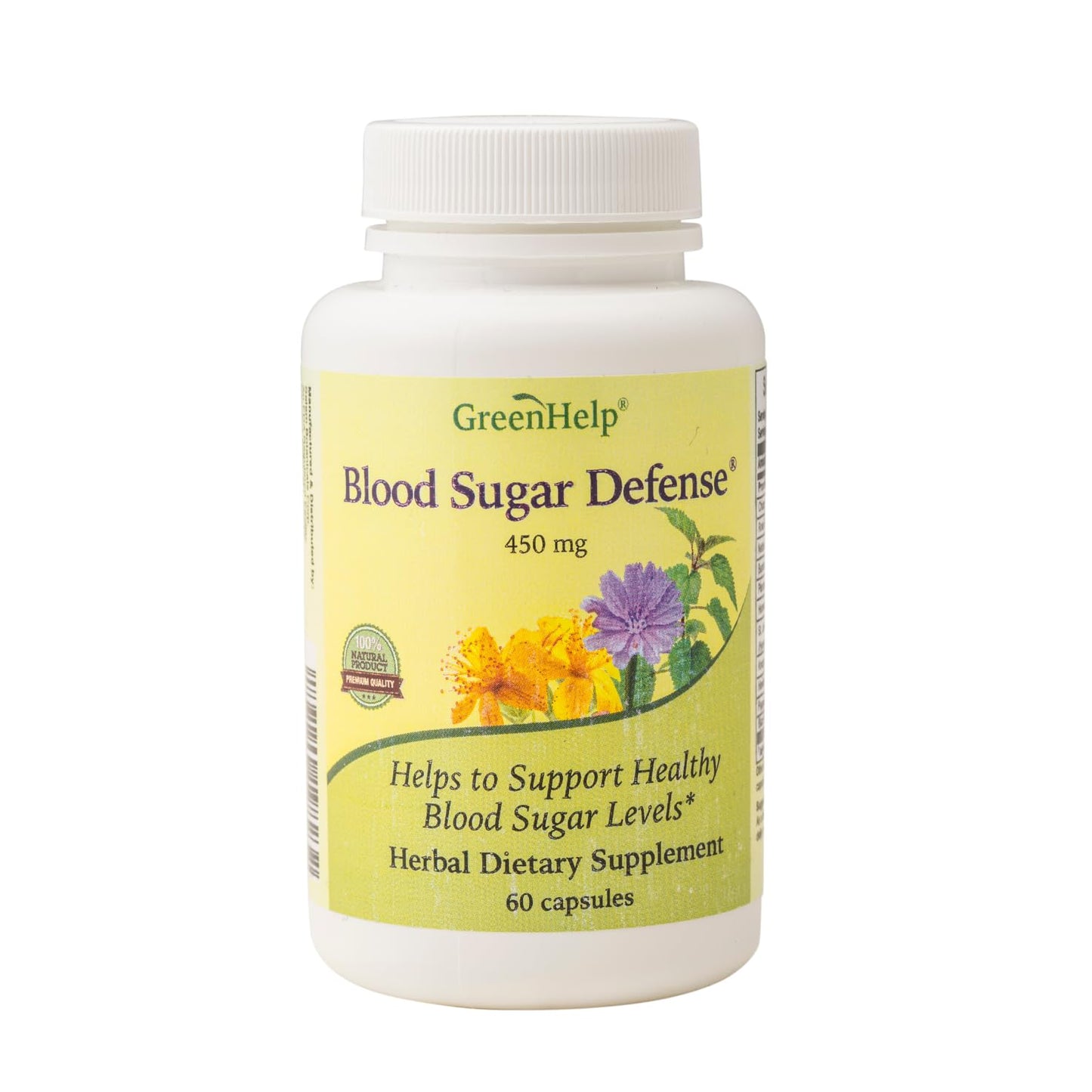 Green Help Blood Sugar Defense 60 Capsules