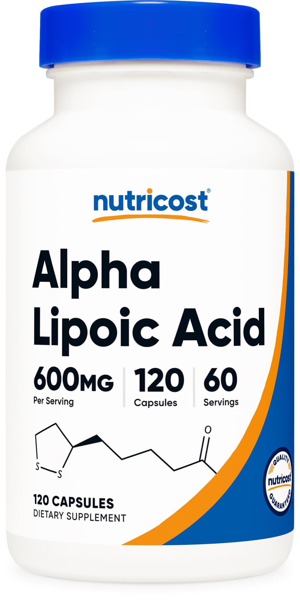 Nutricost Alpha Lipoic Acid (600mg) 120 Capsules