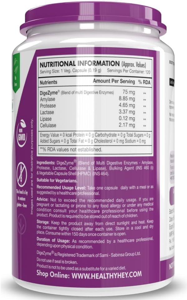 Generic Digestive Enzymes Caplets 120